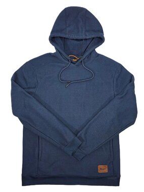 &Lore Tahoe River Hoodie Mens Large Blue Fleece Pullover